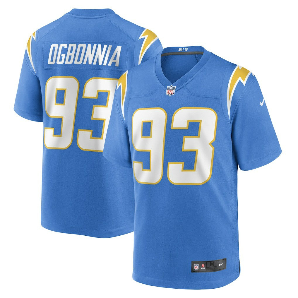 Otito Ogbonnia Los Angeles Chargers Game Player Jersey - Powder Blue Jerseys