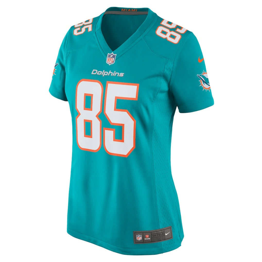 River Cracraft Miami Dolphins Women's Game Player Jersey - Aqua Jerseys