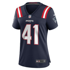 Brenden Schooler New England Patriots Women's Game Jersey - Navy Jerseys