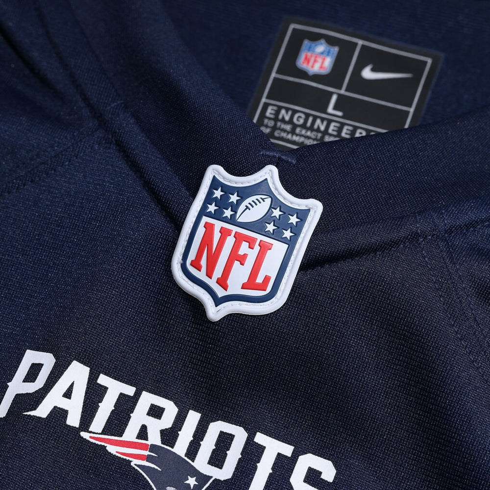 Brenden Schooler New England Patriots Game Player Jersey - Navy Jerseys
