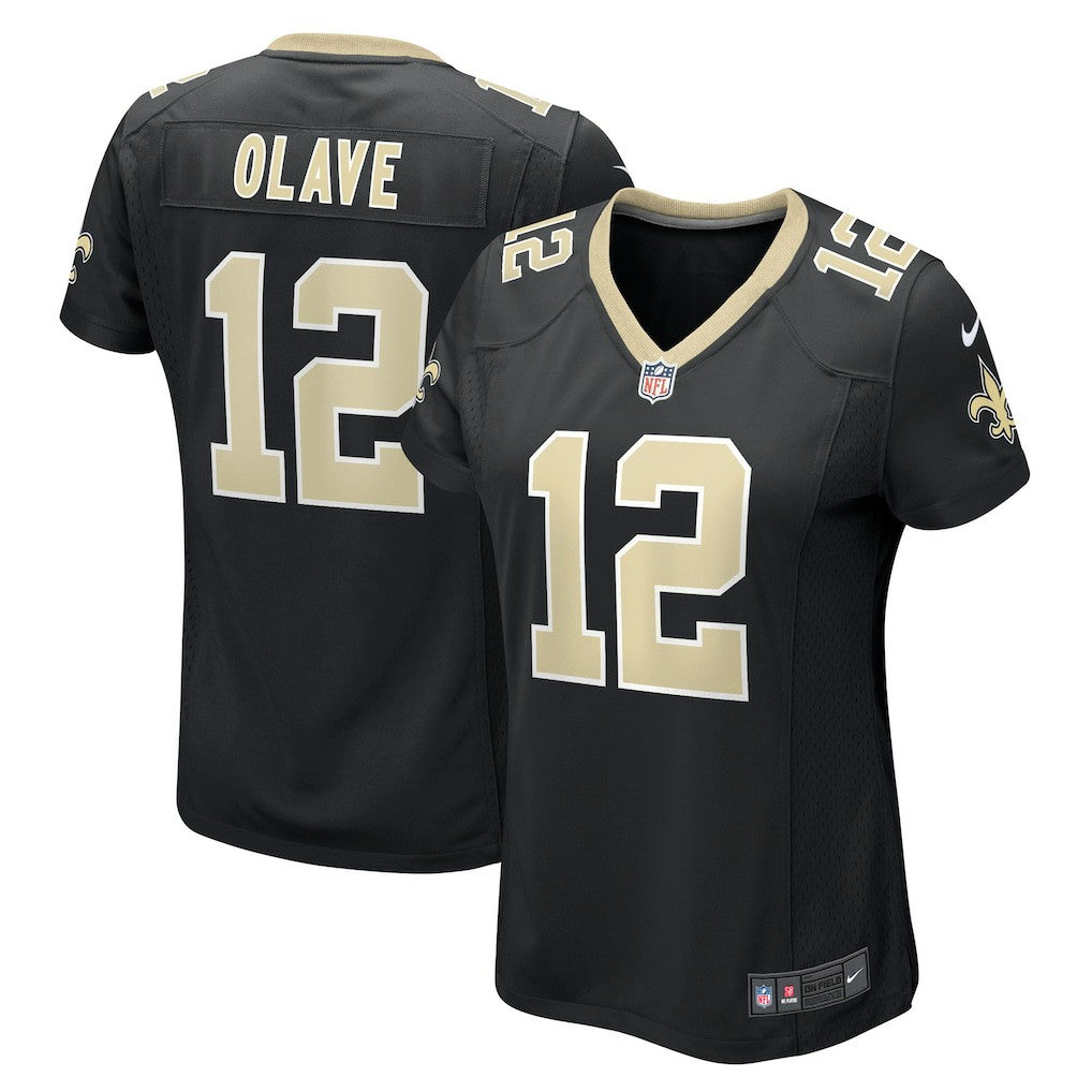 Chris Olave New Orleans Saints Women's Game Player Jersey - Black Jerseys