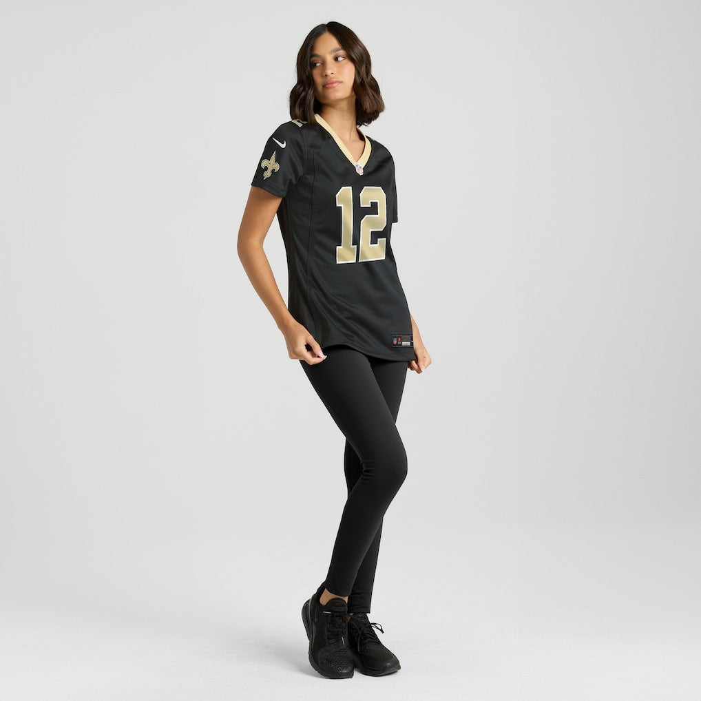 Chris Olave New Orleans Saints Women's Game Player Jersey - Black Jerseys