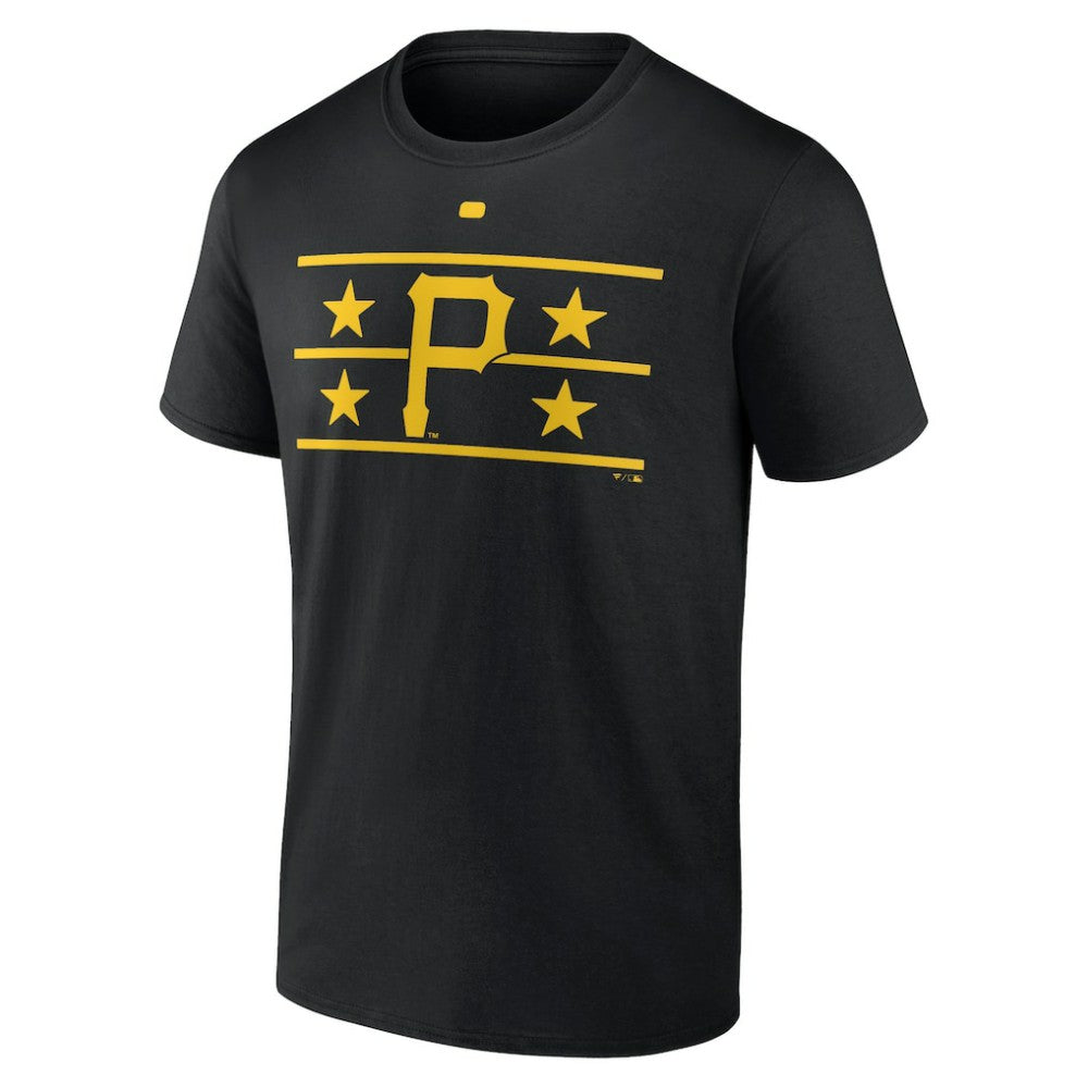Pittsburgh Pirates Pitt Star T-Shirt - Black T-shirts