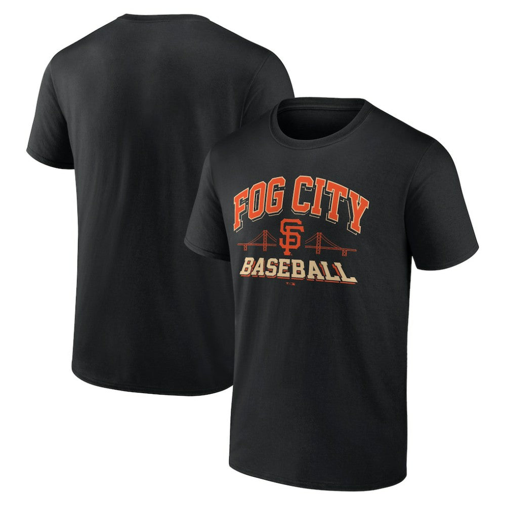 San Francisco Giants Fog City Baseball T-Shirt - Black T-shirts