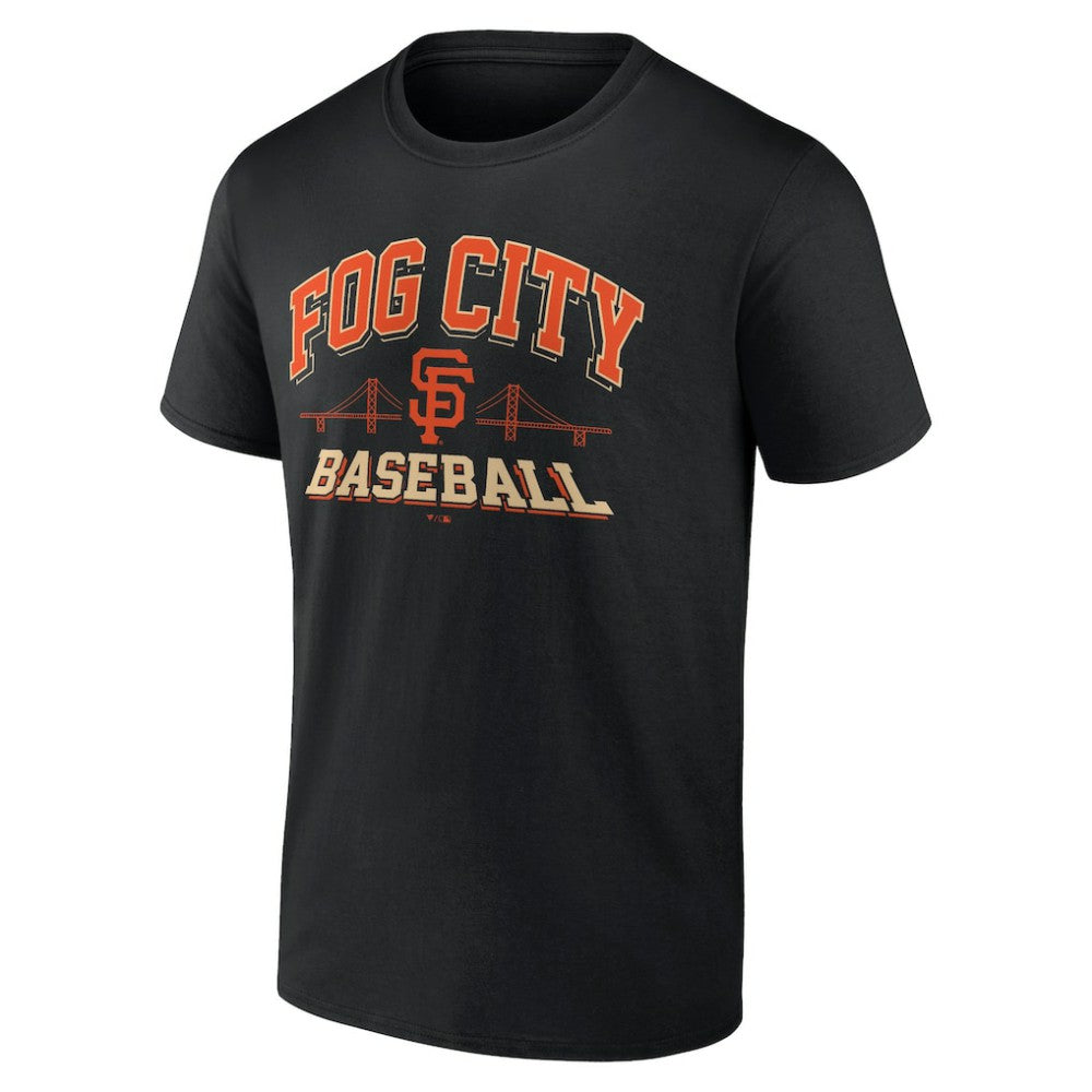 San Francisco Giants Fog City Baseball T-Shirt - Black T-shirts