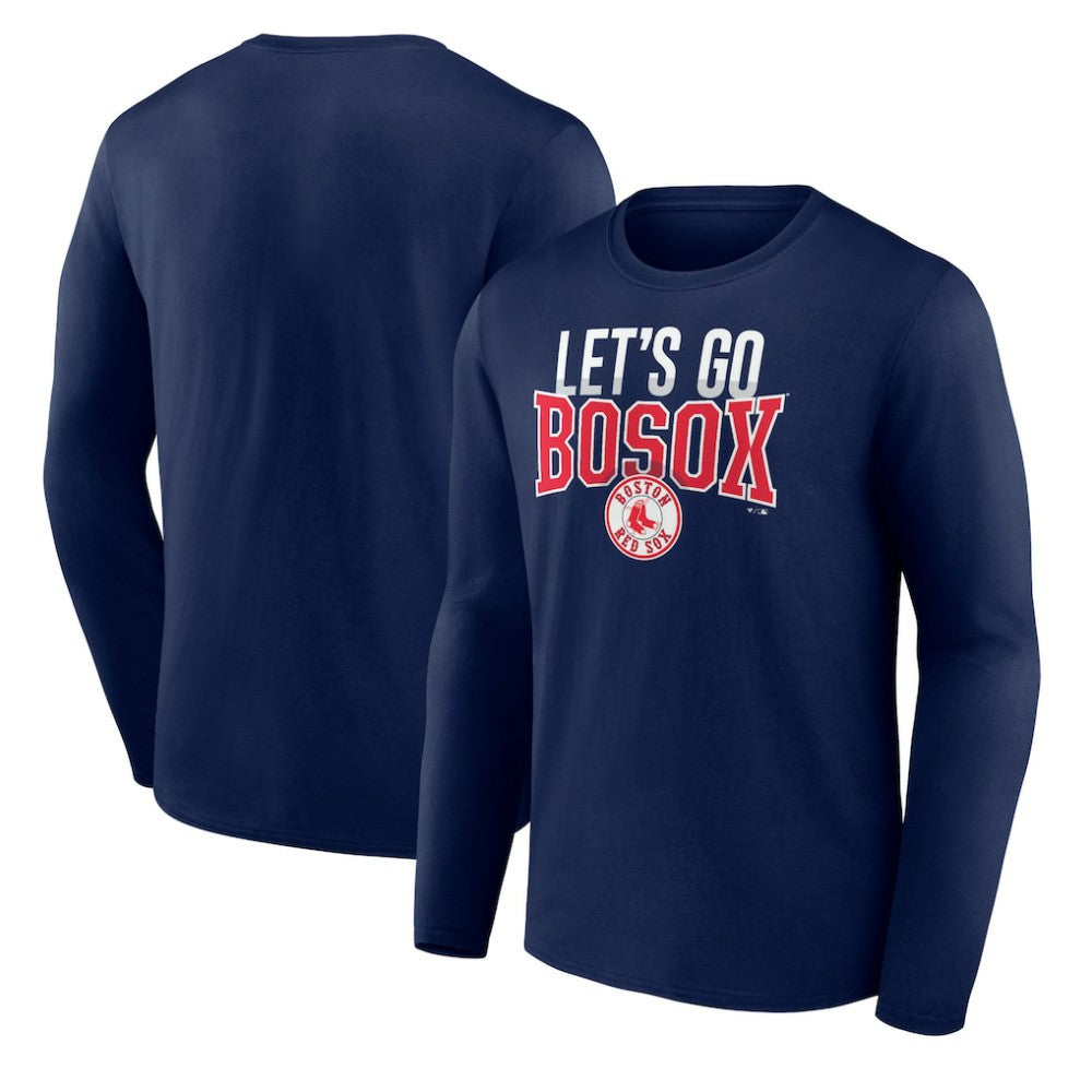 Boston Red Sox LGS Long Sleeve T-Shirt - Navy T-shirts