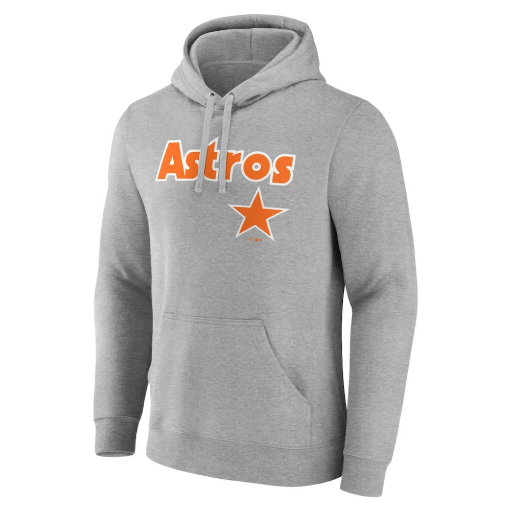 Houston Astros Wahconah Pullover Hoodie - Gray Hoodies