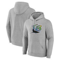 Tampa Bay Rays Wahconah Pullover Hoodie - Gray Hoodies