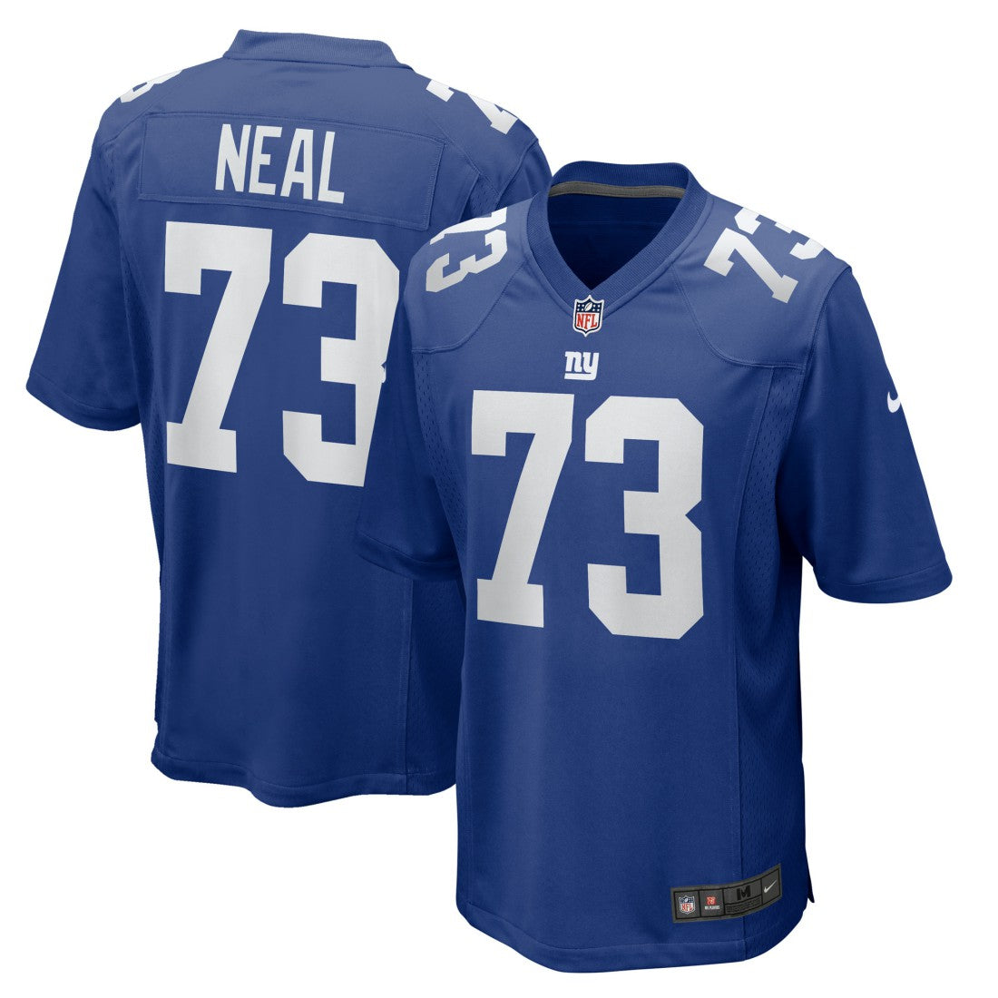 Evan Neal New York Giants Women's Game Player Jersey - Royal Jerseys