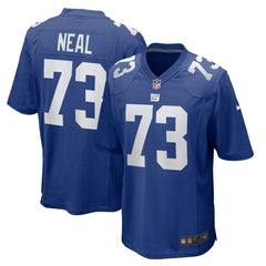 Evan Neal New York Giants Women's Game Player Jersey - Royal Jerseys
