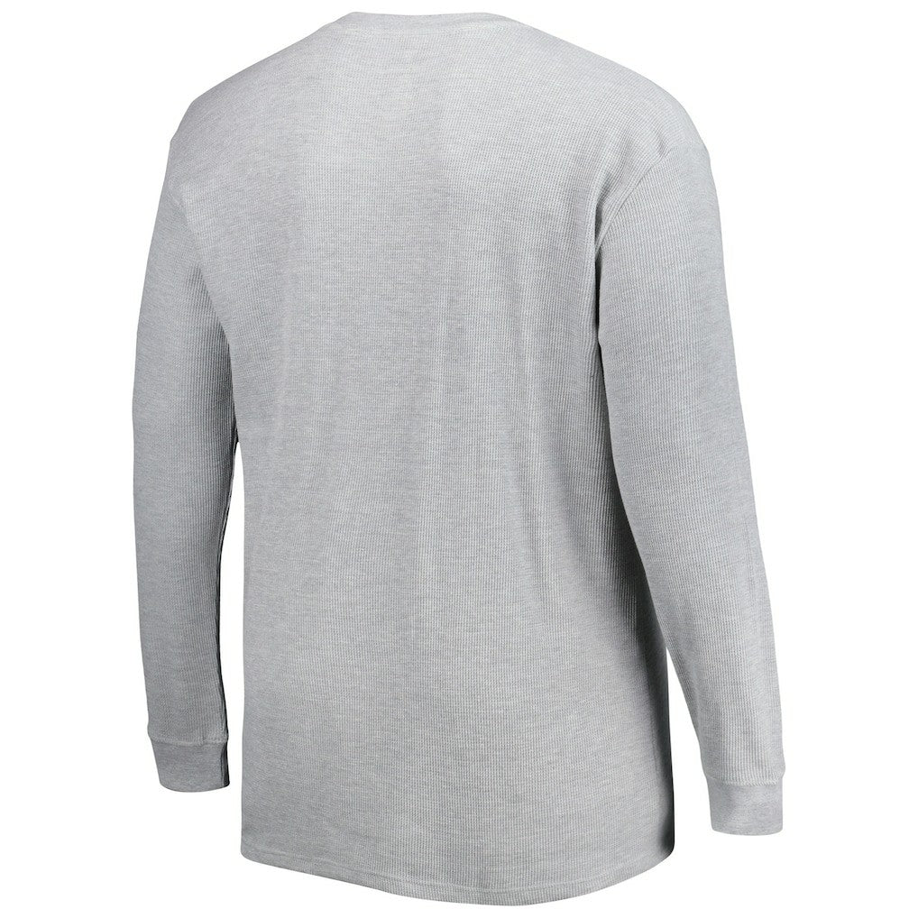 Los Angeles Rams Big & Tall Waffle-Knit Thermal Long Sleeve T-Shirt - Heather Gray T-shirts