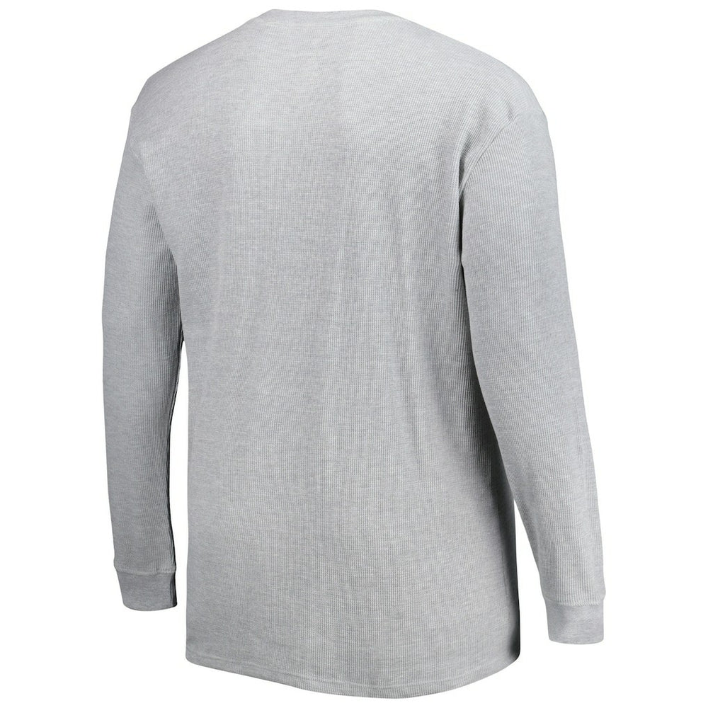 Los Angeles Rams Big & Tall Waffle-Knit Thermal Long Sleeve T-Shirt - Heather Gray T-shirts