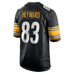 Connor Heyward Pittsburgh Steelers Game Player Jersey - Black Jerseys
