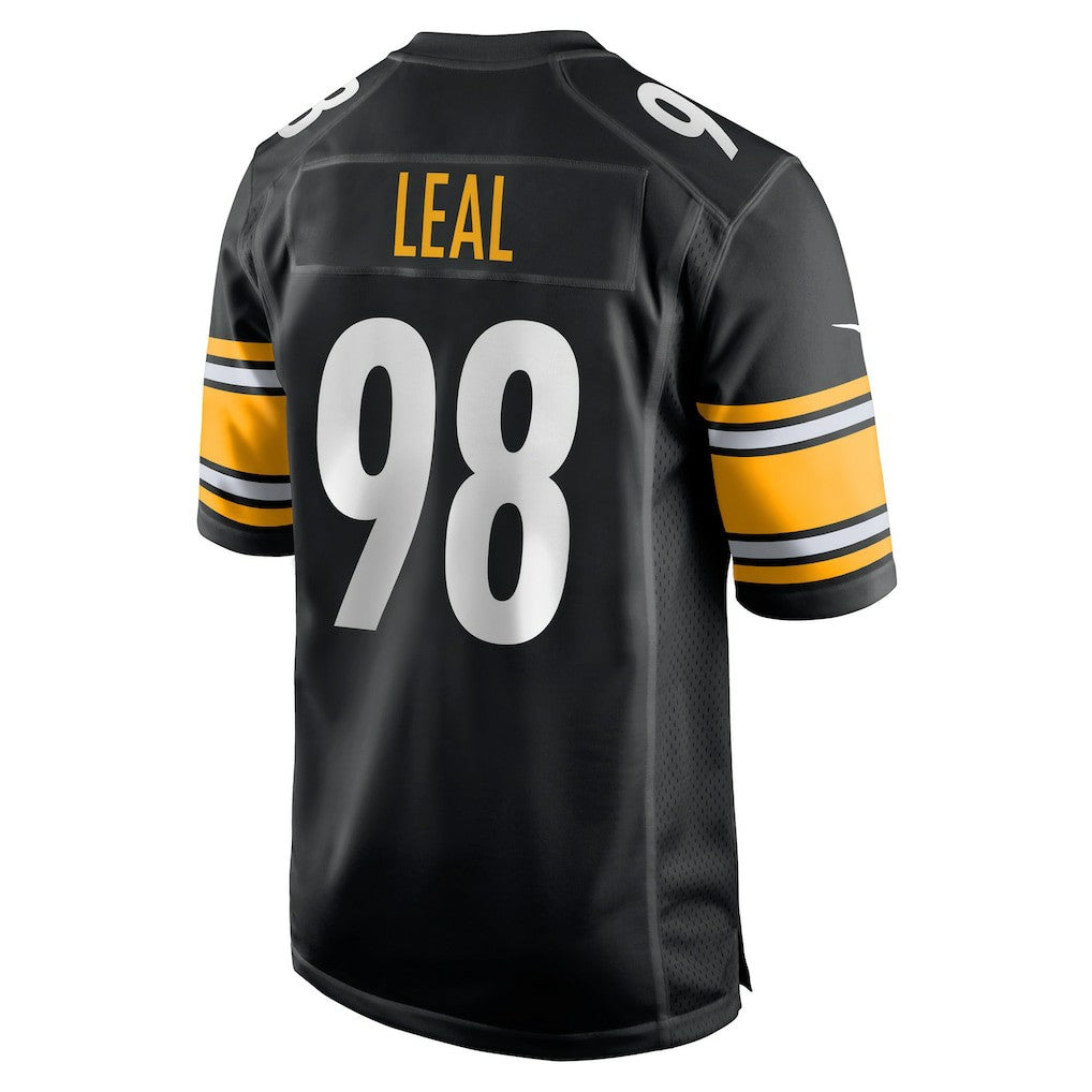 DeMarvin Leal Pittsburgh Steelers Game Player Jersey - Black Jerseys