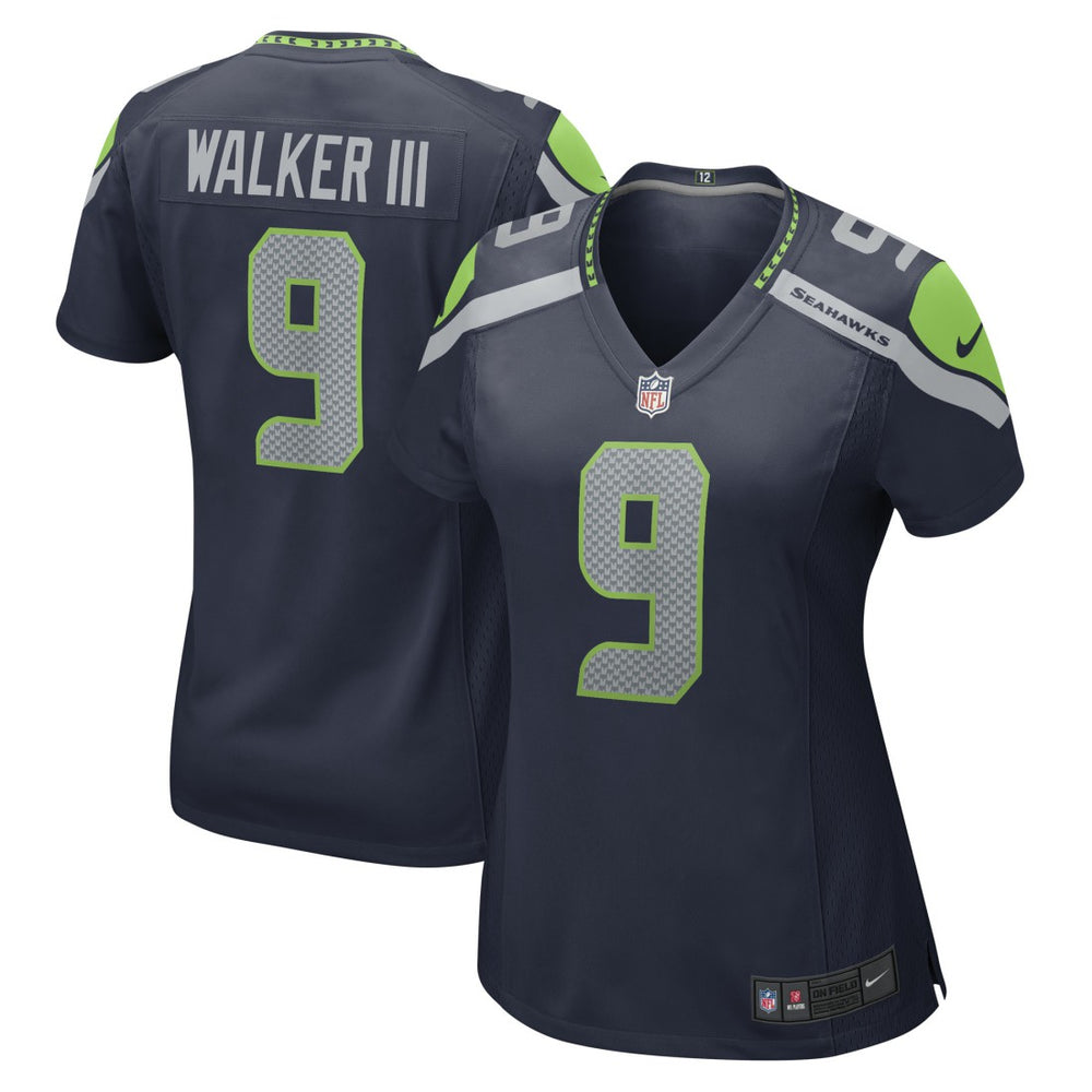 Kenneth Walker III Seattle Seahawks Women's Player Jersey - Navy Jerseys