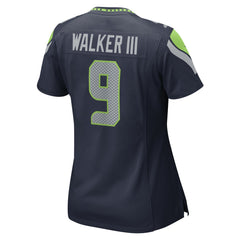 Kenneth Walker III Seattle Seahawks Women's Player Jersey - Navy Jerseys