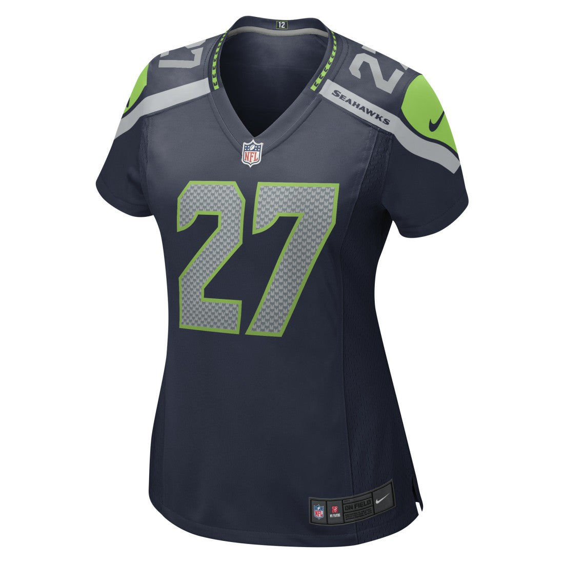Riq Woolen Seattle Seahawks Women's Team Game Jersey - College Navy Jerseys