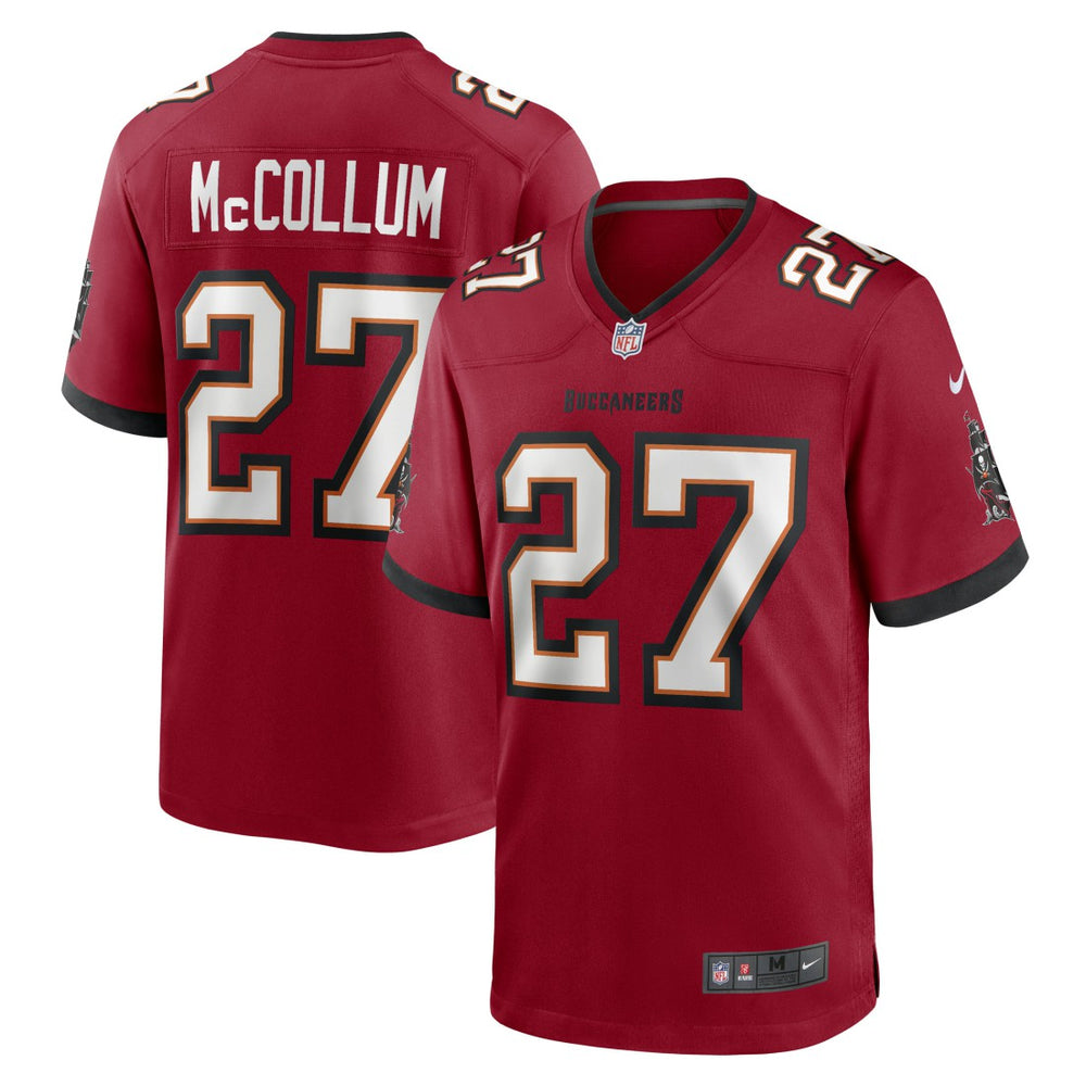 Zyon McCollum Tampa Bay Buccaneers Game Player Jersey - Red Jerseys