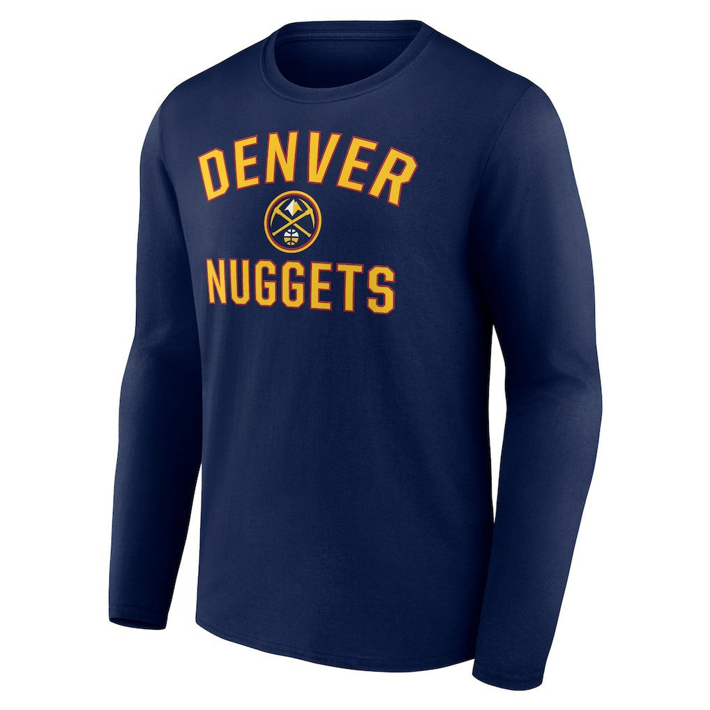 Denver Nuggets Victory Arch Team Long Sleeve T-Shirt Navy outlet