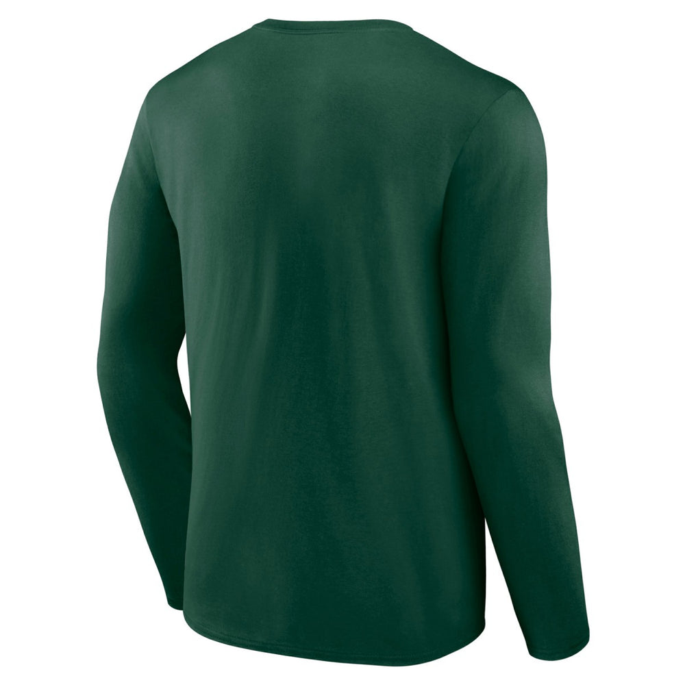 Milwaukee Bucks Victory Arch Team Long Sleeve T-Shirt Green