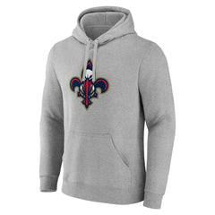 New Orleans Pelicans Alternate Logo Pullover Hoodie Gray outlet