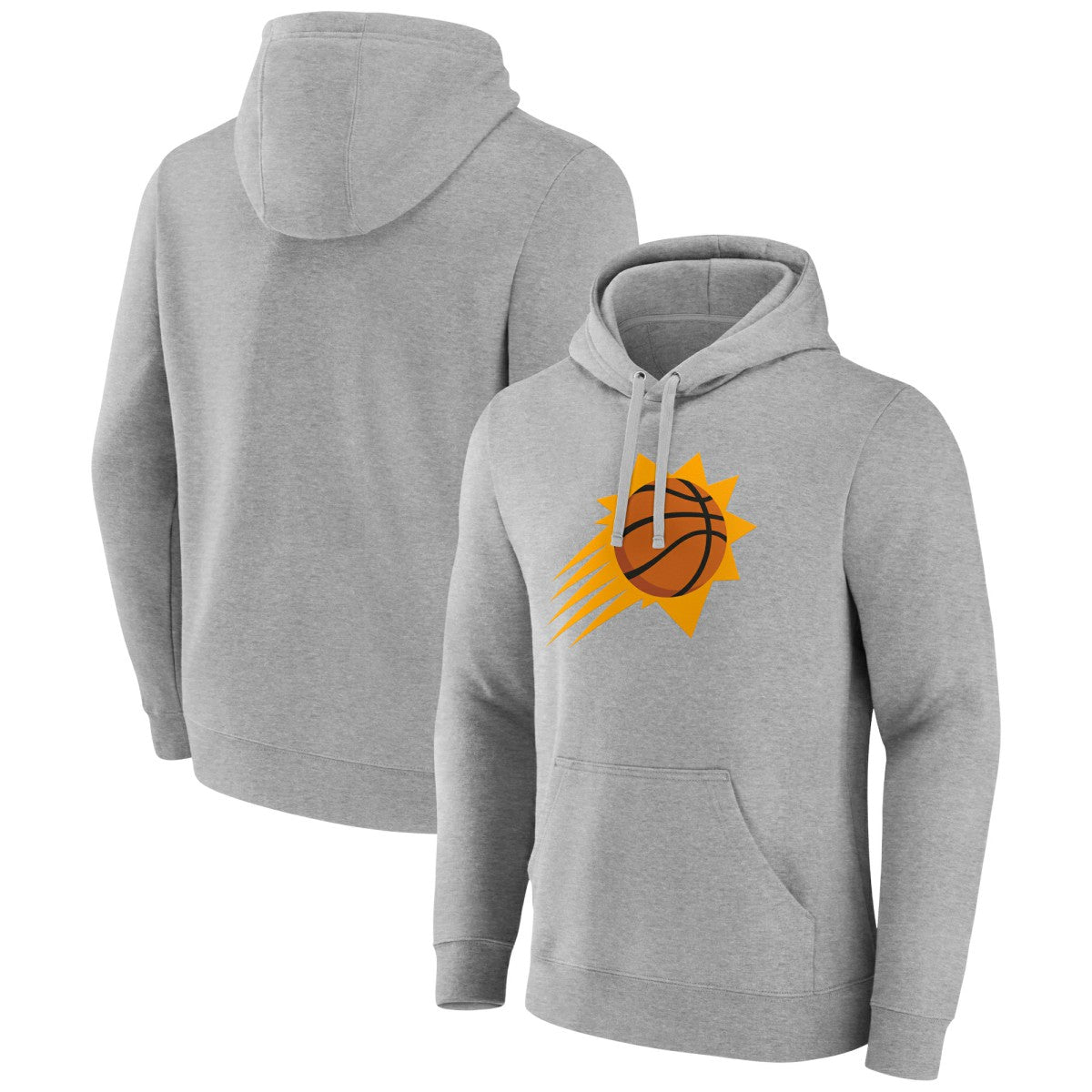 Phoenix Suns Alternate Logo Pullover Hoodie Gray