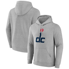 Washington Wizards Alternate Logo Pullover Hoodie Gray