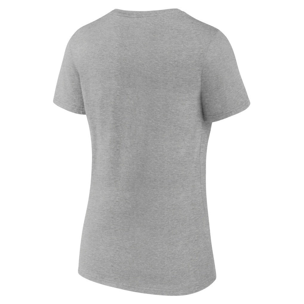 Boston Celtics Women's Alternate Logo V-Neck T-Shirt Gray