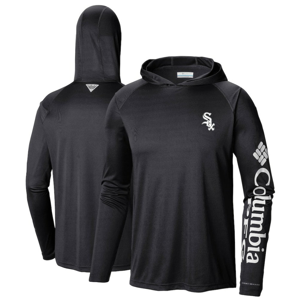 Chicago White Sox Columbia Terminal Tackle Long Sleeve Hoodie T-Shirt - Black Hoodies