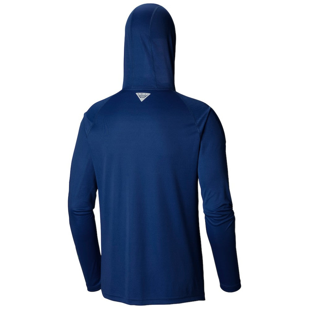 Seattle Mariners Columbia Terminal Tackle Long Sleeve Hoodie T-Shirt - Navy Hoodies