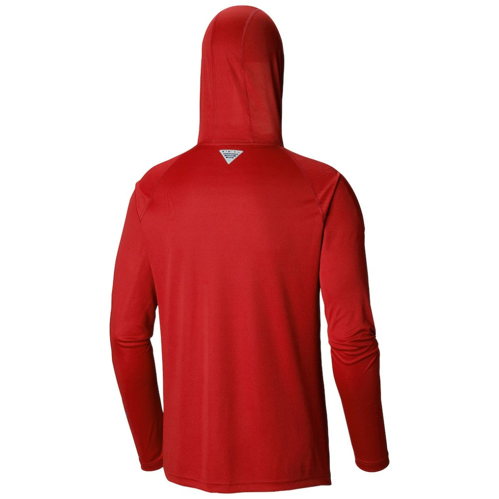 Washington Nationals Columbia Terminal Tackle Long Sleeve Hoodie T-Shirt - Red Hoodies