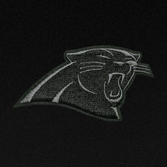 Carolina Panthers Antigua Tonal Logo Generation Quarter-Zip Pullover Top - Black Pullover
