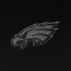 Philadelphia Eagles Antigua Tonal Logo Generation Quarter-Zip Pullover Top - Black Pullover