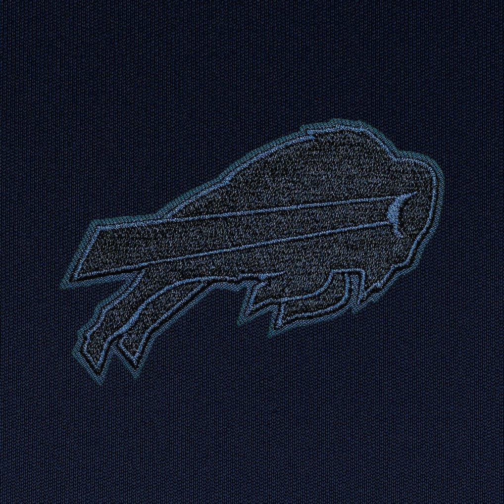 Buffalo Bills Antigua Tonal Logo Victory Full-Zip Hoodie - Navy Hoodies