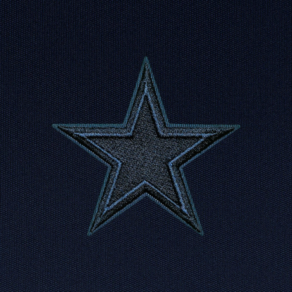Dallas Cowboys Antigua Tonal Logo Victory Full-Zip Hoodie - Navy Hoodies