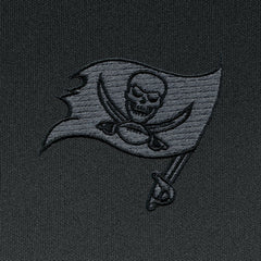 Tampa Bay Buccaneers Antigua Tonal Logo Victory Pullover Hoodie - Charcoal Hoodies