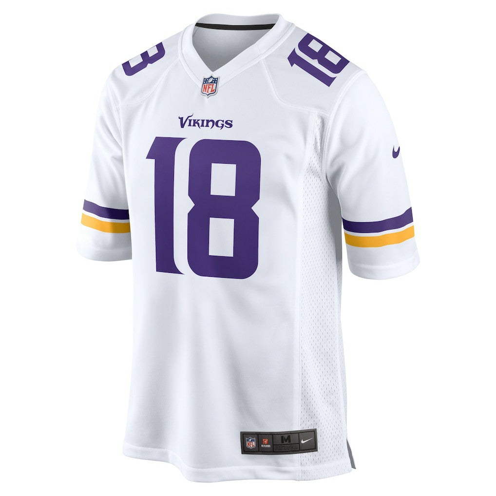 Justin Jefferson Minnesota Vikings Game Player Jersey - White Jerseys