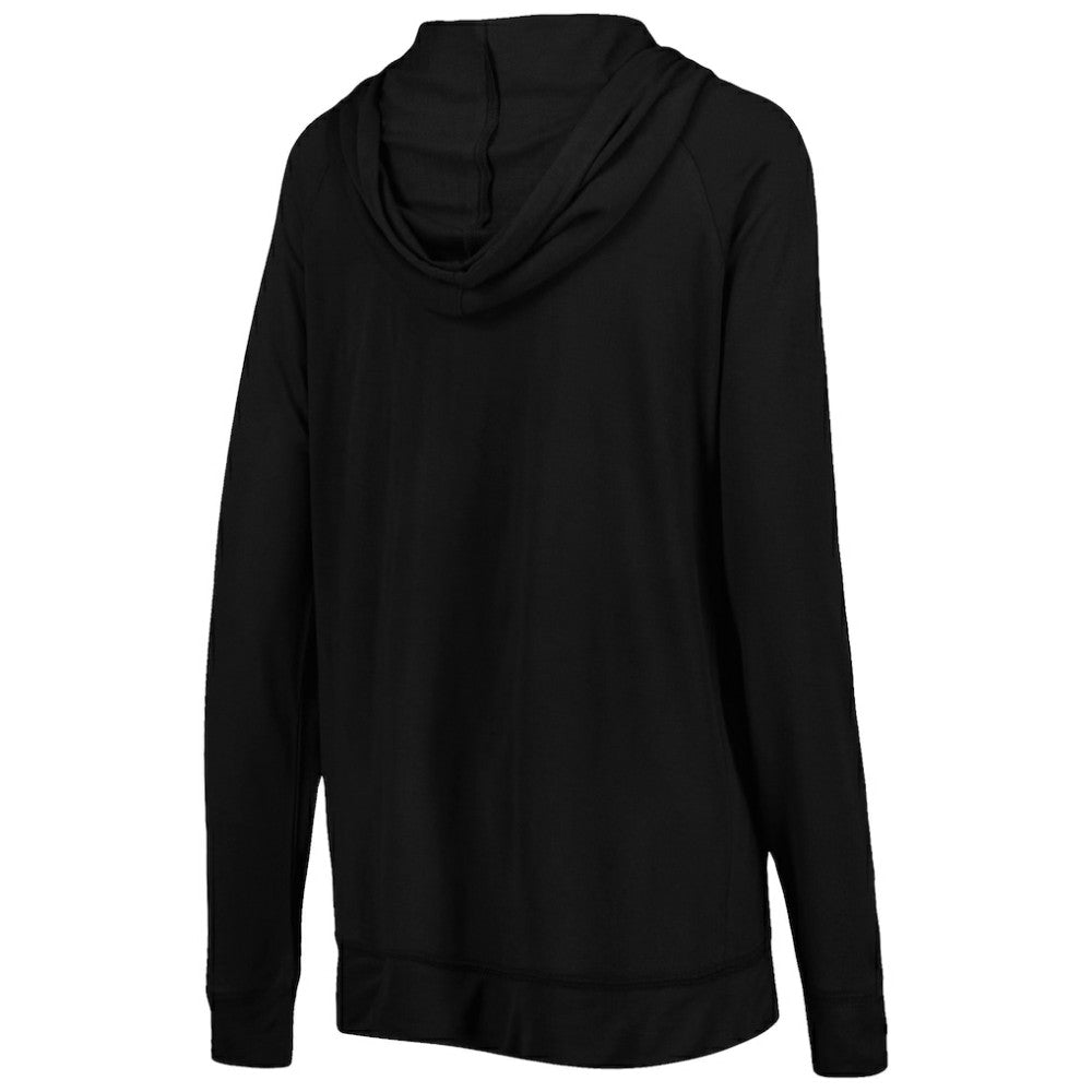 San Francisco Giants Touch Women's Pre-Game Raglan Pullover Hoodie - Black Hoodies