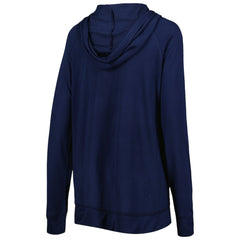 Detroit Tigers Touch Women's Pre-Game Raglan Pullover Hoodie - Navy Hoodies