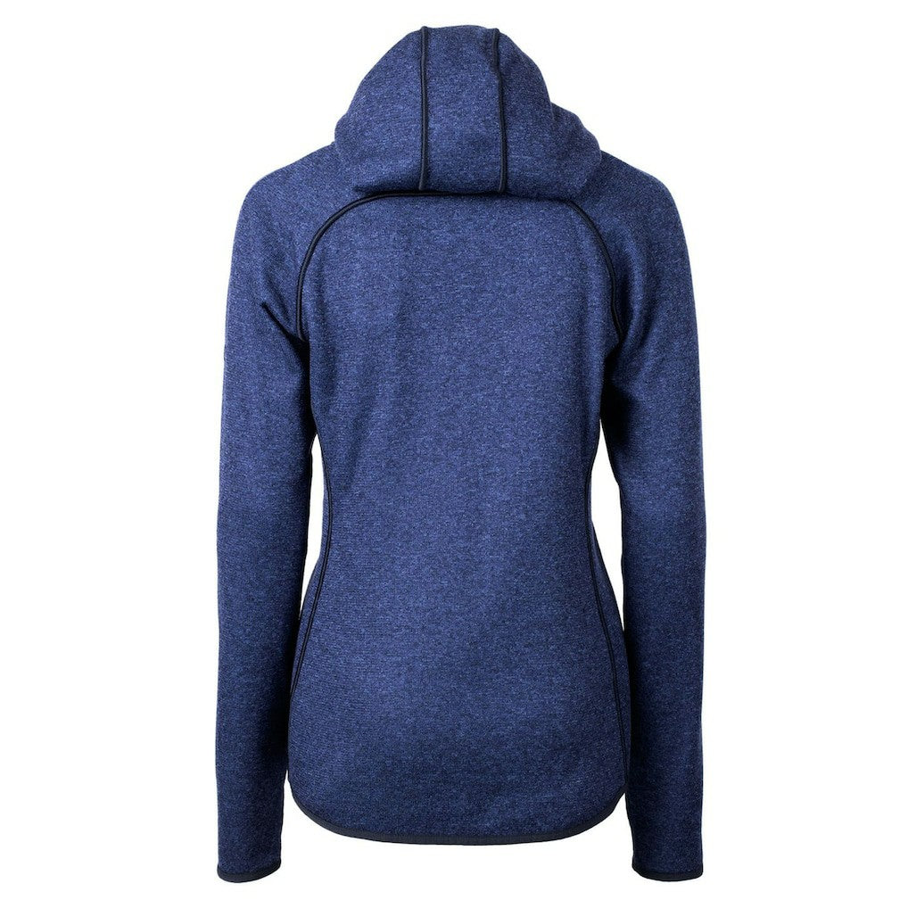 Denver Broncos Cutter & Buck Women's Throwback Logo Mainsail Full-Zip Jacket - Heather Royal Jackets