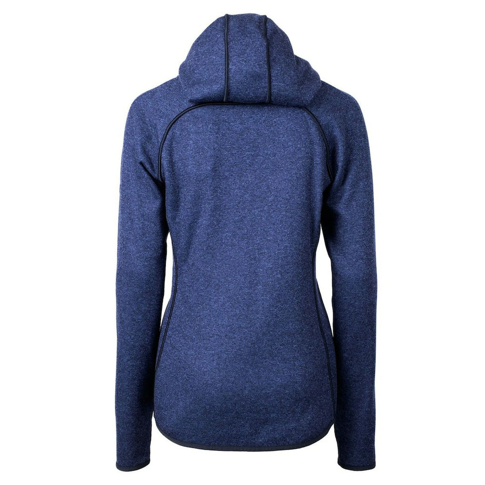 Denver Broncos Cutter & Buck Women's Throwback Logo Mainsail Full-Zip Jacket - Heather Royal Jackets
