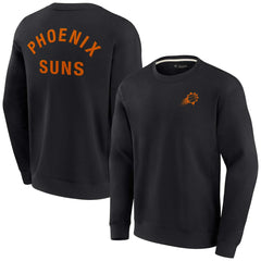 Phoenix Suns Unisex Elements Super Soft Fleece Pullover Sweatshirt Black - Fanatics