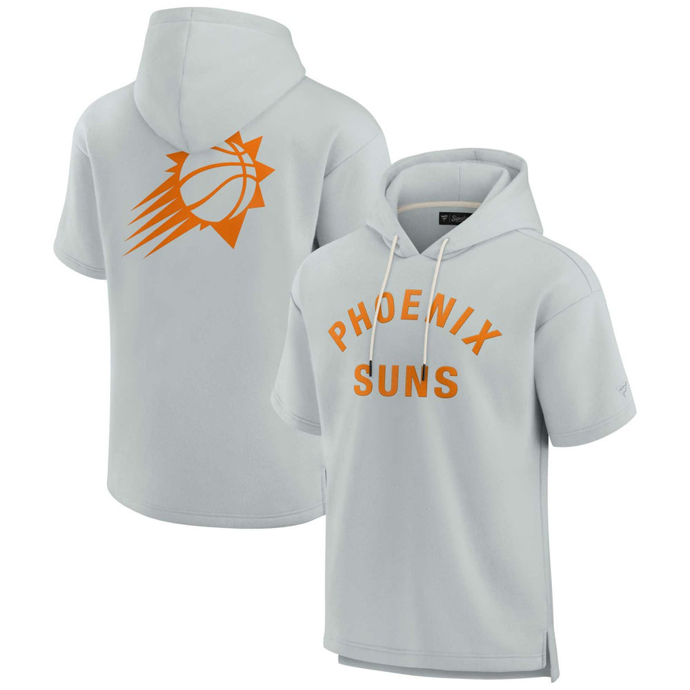 Phoenix Suns Unisex Elements Super Soft Fleece Short Sleeve Pullover Hoodie Gray - Fanatics