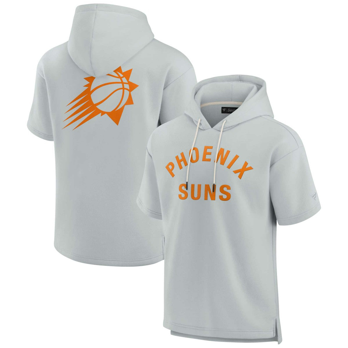 Phoenix Suns Unisex Elements Super Soft Fleece Short Sleeve Pullover Hoodie Gray - Fanatics