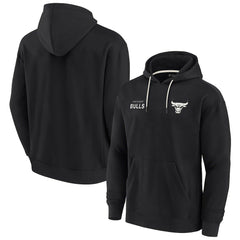 Chicago Bulls Unisex Elements Super Soft Fleece Pullover Hoodie Black - Fanatics