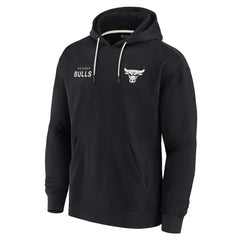 Chicago Bulls Unisex Elements Super Soft Fleece Pullover Hoodie Black - Fanatics