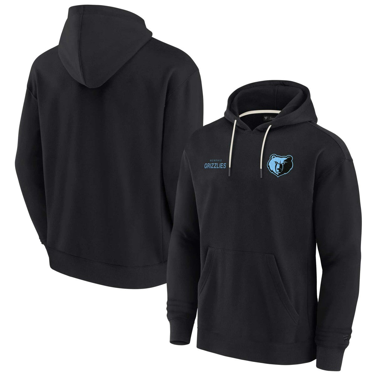 Memphis Grizzlies Unisex Elements Super Soft Fleece Pullover Hoodie Black - Fanatics
