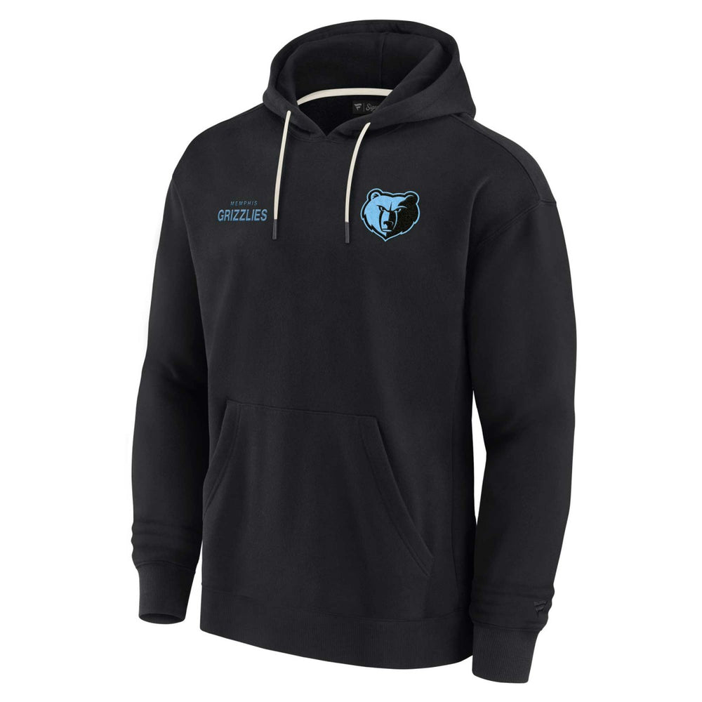 Memphis Grizzlies Unisex Elements Super Soft Fleece Pullover Hoodie Black - Fanatics