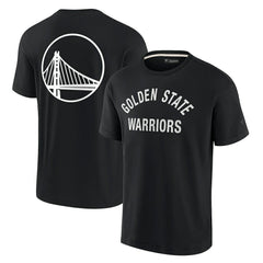Golden State Warriors Unisex Elements Super Soft Short Sleeve T-Shirt Black - Fanatics