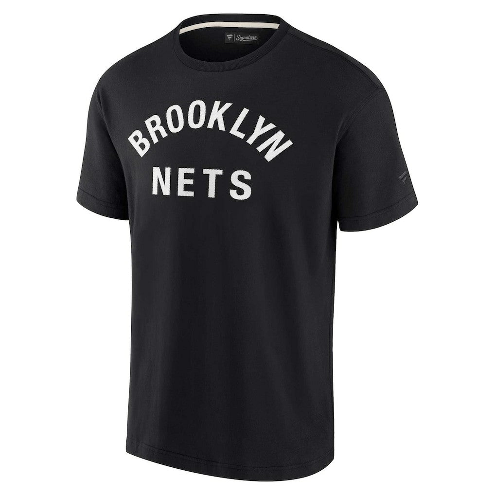 Brooklyn Nets Unisex Elements Super Soft Short Sleeve T-Shirt Black - Fanatics